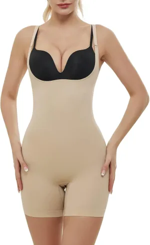 AMRIY Shapewear for Women Tummy Control Seamless body shaper Butt Lifting Bodysuit
