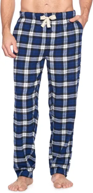 Ashford & Brooks Mens Super Soft Flannel Plaid Pajama Sleep Pants