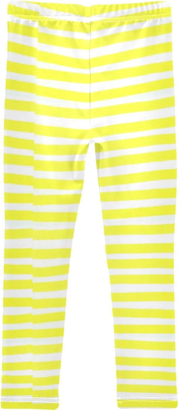 Aslsiy Girls Leggings Toddler Stretch Tights Pants Full Length Dance Yoga Pants Sleep Pants