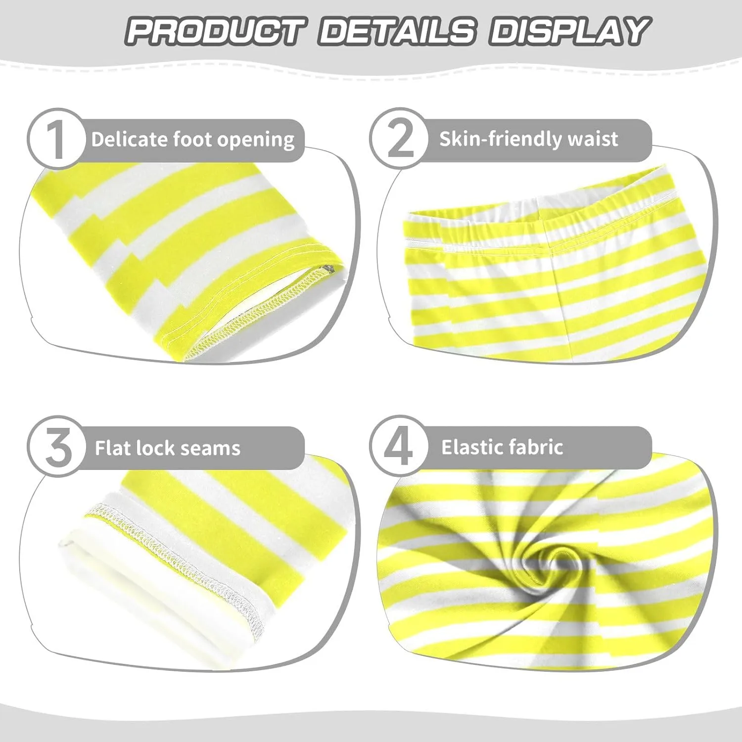Aslsiy Girls Leggings Toddler Stretch Tights Pants Full Length Dance Yoga Pants Sleep Pants