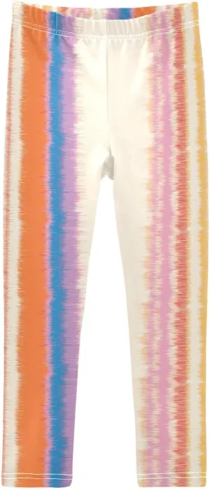 Aslsiy Girls Leggings Toddler Stretch Tights Pants Full Length Dance Yoga Pants Sleep Pants