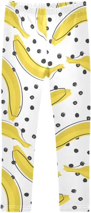 Aslsiy Girls Leggings Toddler Stretch Tights Pants Full Length Dance Yoga Pants Sleep Pants