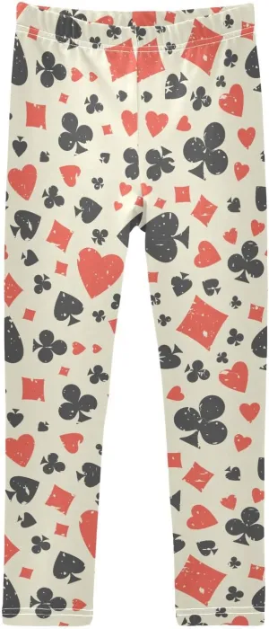 Aslsiy Girls Leggings Toddler Stretch Tights Pants Full Length Dance Yoga Pants Sleep Pants