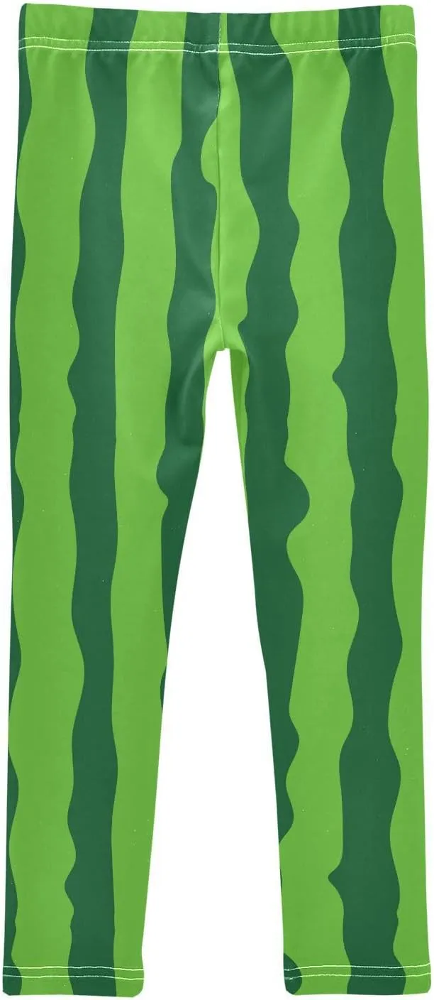 Aslsiy Girls Leggings Toddler Stretch Tights Pants Full Length Dance Yoga Pants Sleep Pants