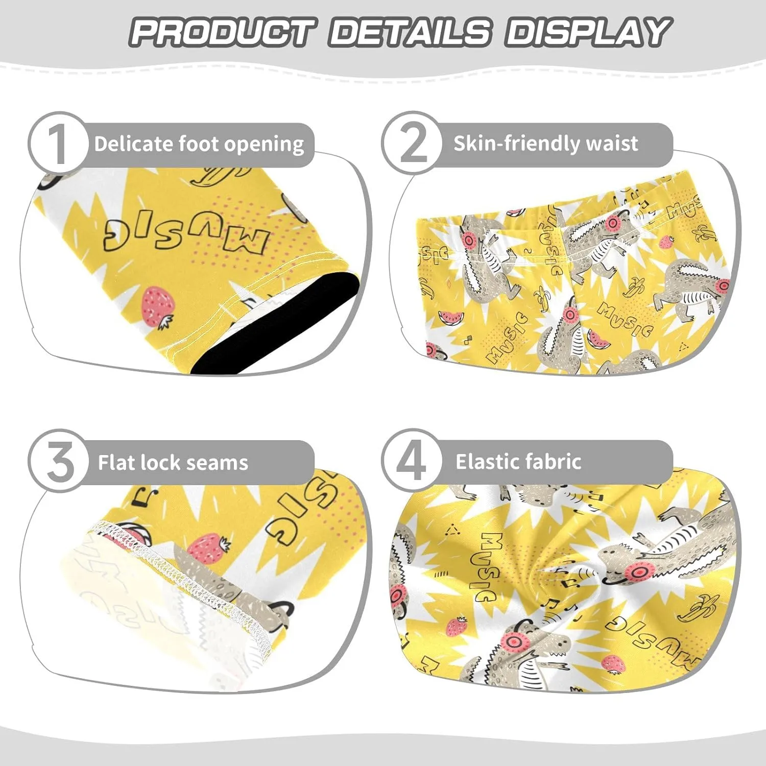 Aslsiy Girls Leggings Toddler Stretch Tights Pants Full Length Dance Yoga Pants Sleep Pants
