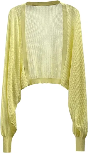 Cardigan for Women Open Front Sun Knit Thin Ice Silk Coat Shawl,Long Sleeve Lightweight Cardigan Bolero Shrug