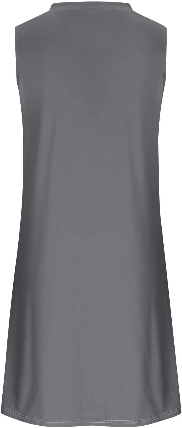 Casual Dresses for Women Fitted Travel V Neck Tank Short Sundresses Petite Church Travel Outfits for Women