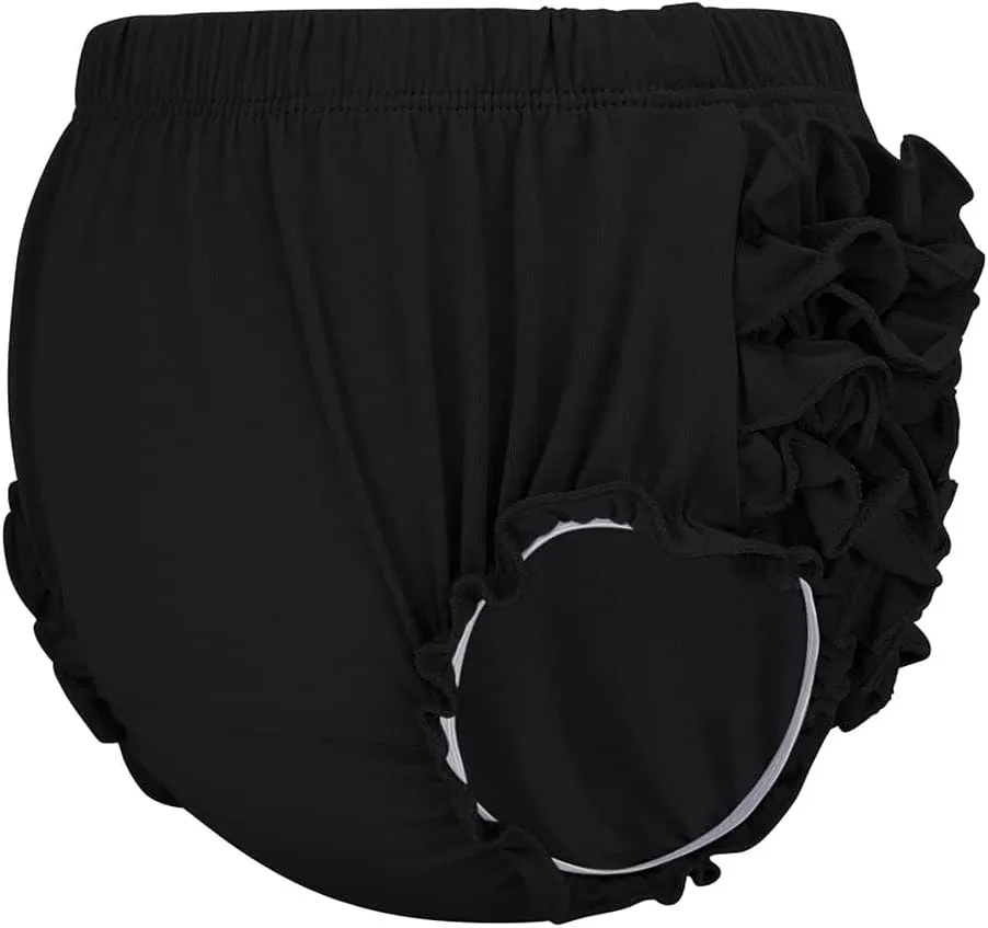 Century Star Baby Bloomers Ruffle Diaper Cover for Toddler Girls Newborn Toddler Kids Panties Bloomers Girl's Cotton Shorts