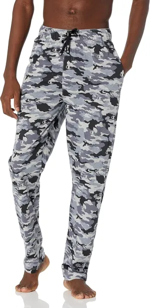 Champion mens Jersey Camo Sleep Pants