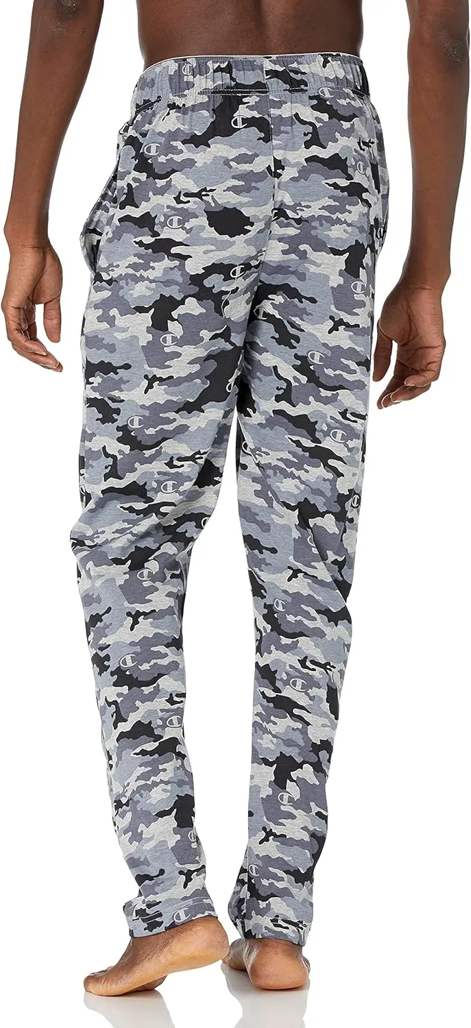 Champion mens Jersey Camo Sleep Pants