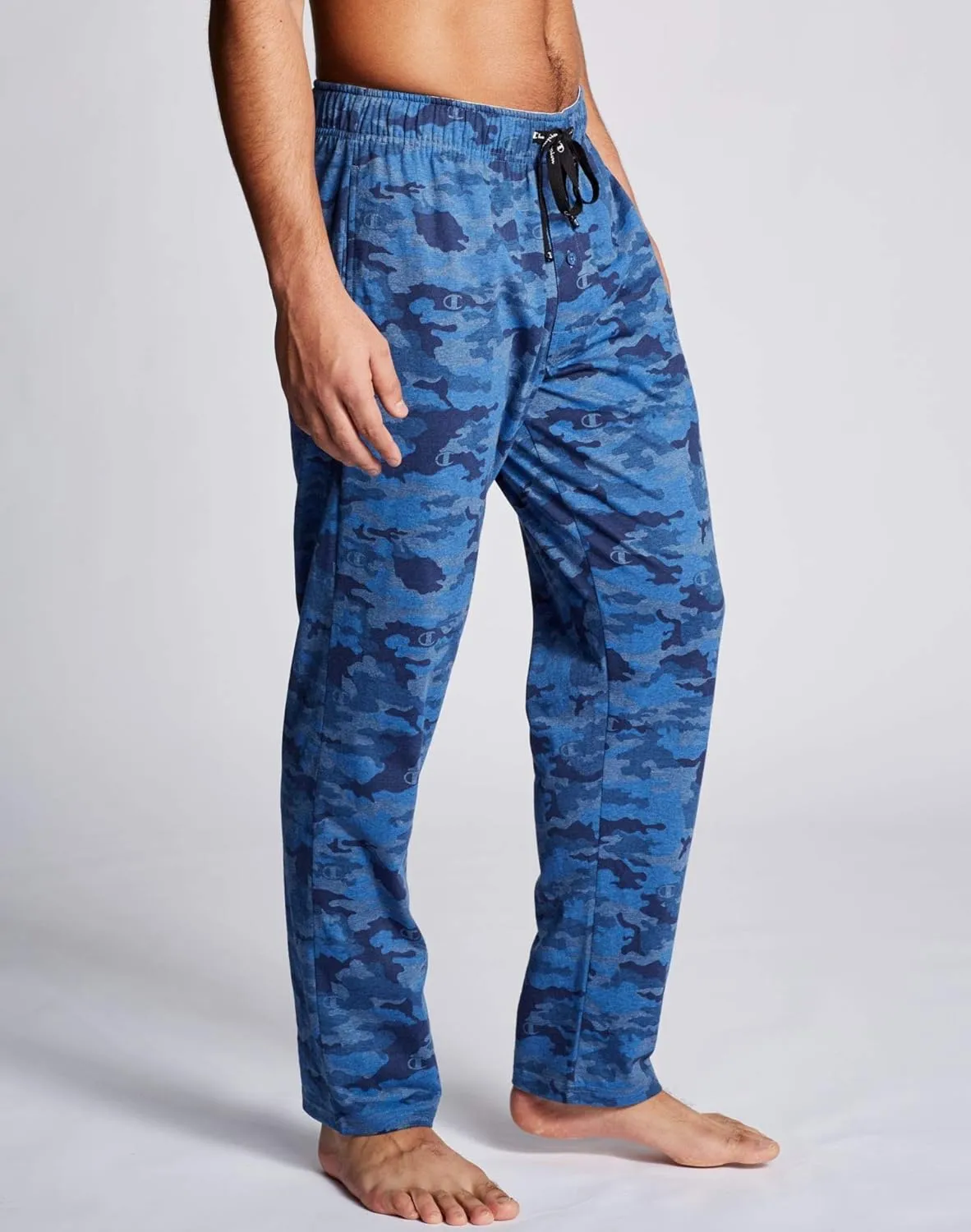 Champion mens Jersey Camo Sleep Pants