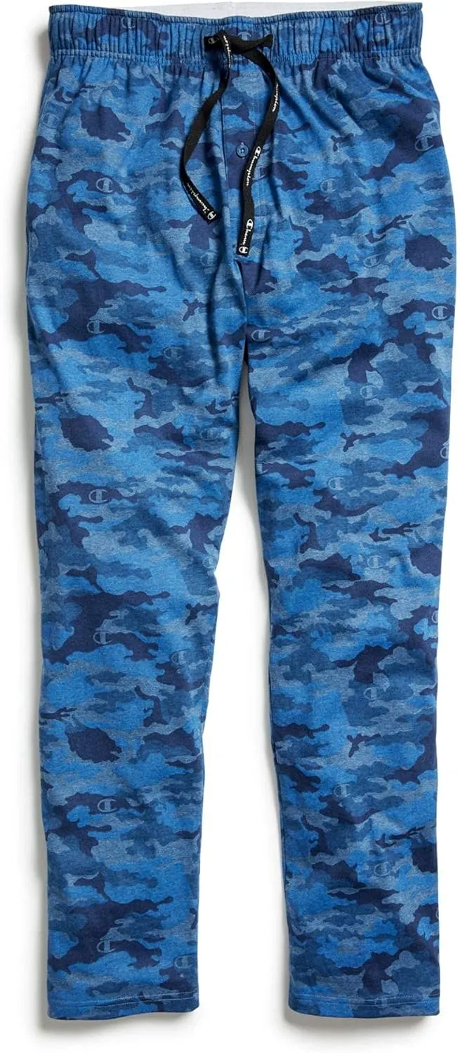 Champion mens Jersey Camo Sleep Pants