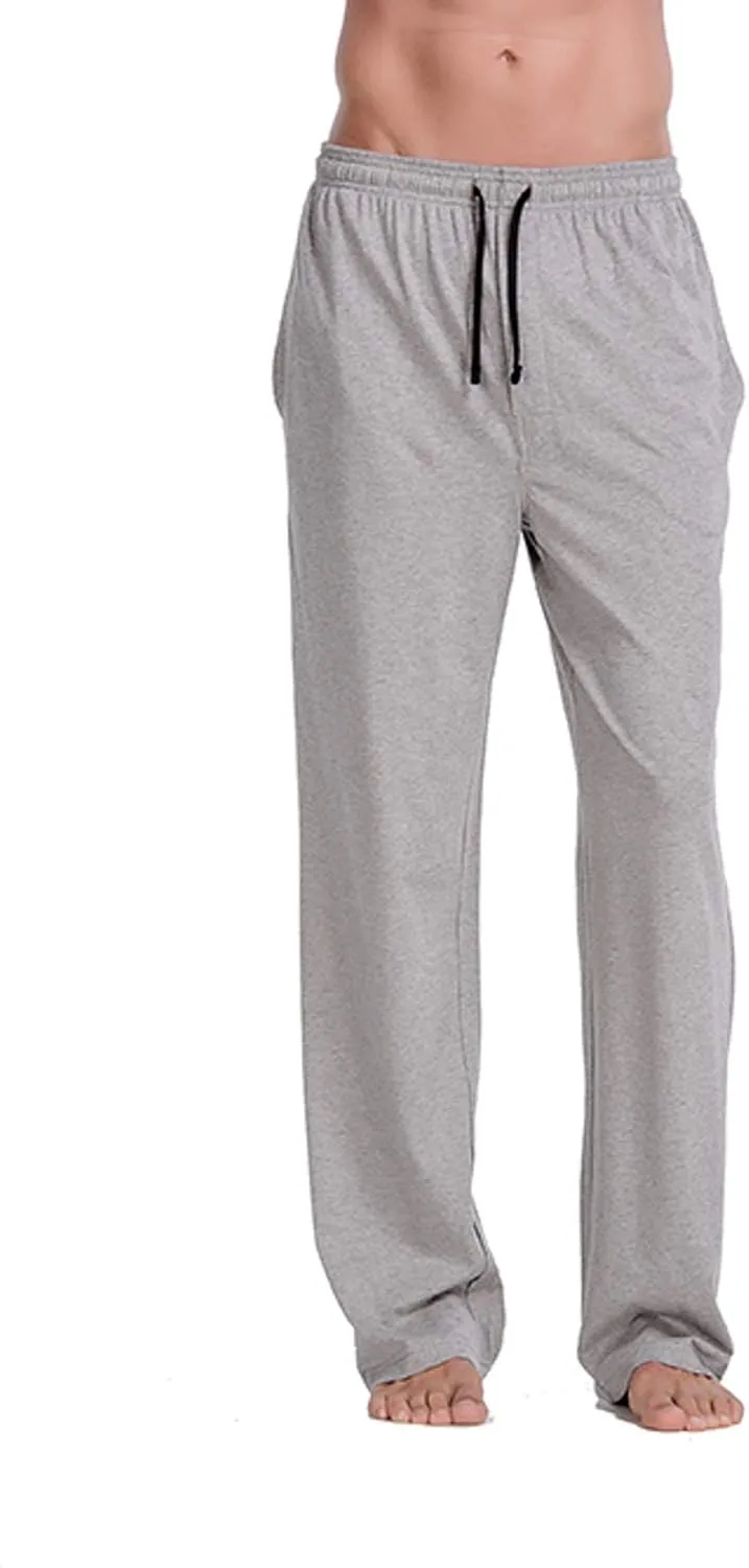 Comfortable Jersey Cotton Knit Pajama Lounge Sleep Pants