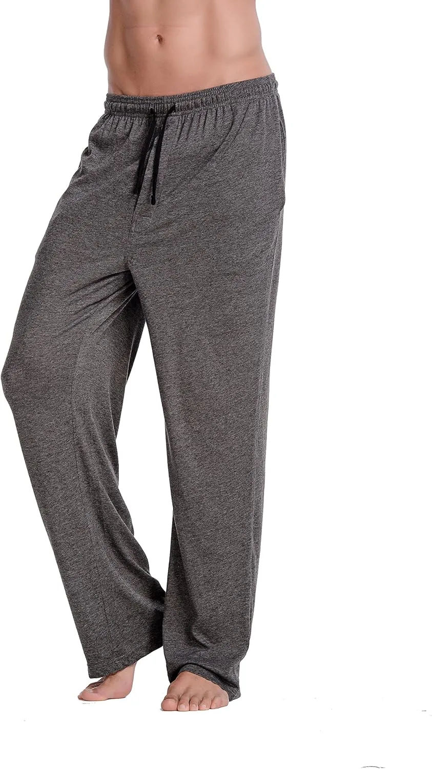 Comfortable Jersey Cotton Knit Pajama Lounge Sleep Pants
