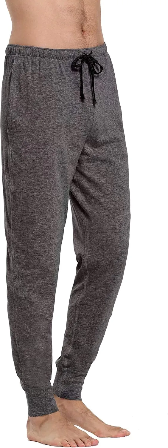 Comfortable Jersey Cotton Knit Pajama Lounge Sleep Pants