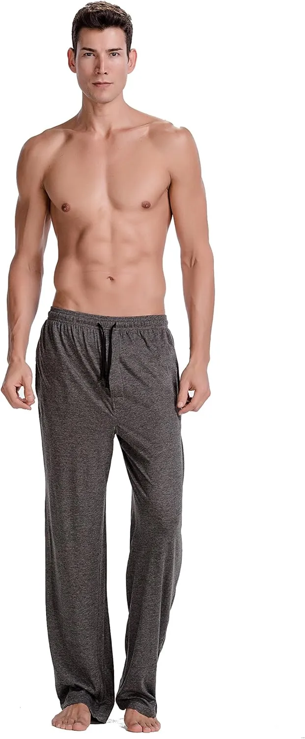 Comfortable Jersey Cotton Knit Pajama Lounge Sleep Pants
