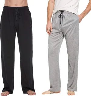 Comfortable Jersey Cotton Knit Pajama Lounge Sleep Pants
