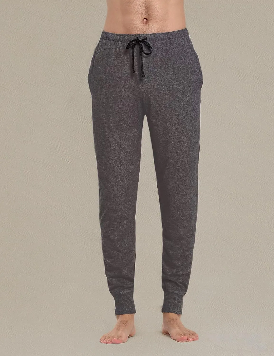 Comfortable Jersey Cotton Knit Pajama Lounge Sleep Pants