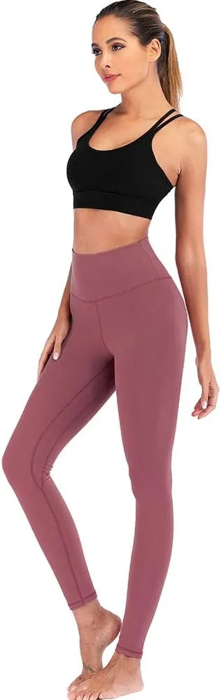ECHOINE Women's Yoga Legging - Buttery Soft Tummy Control High Waist Workout Pants Sports Legging Tights Full Length