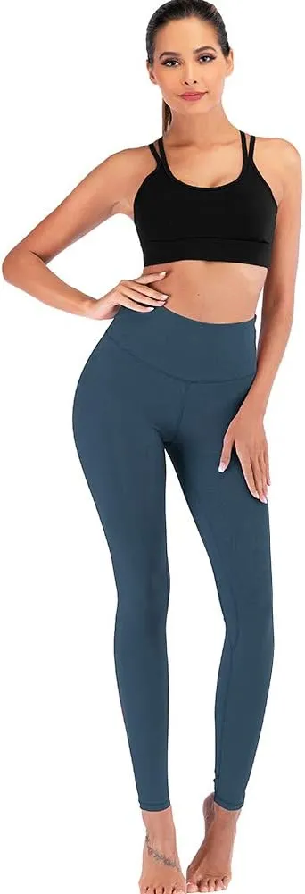 ECHOINE Women's Yoga Legging - Buttery Soft Tummy Control High Waist Workout Pants Sports Legging Tights Full Length