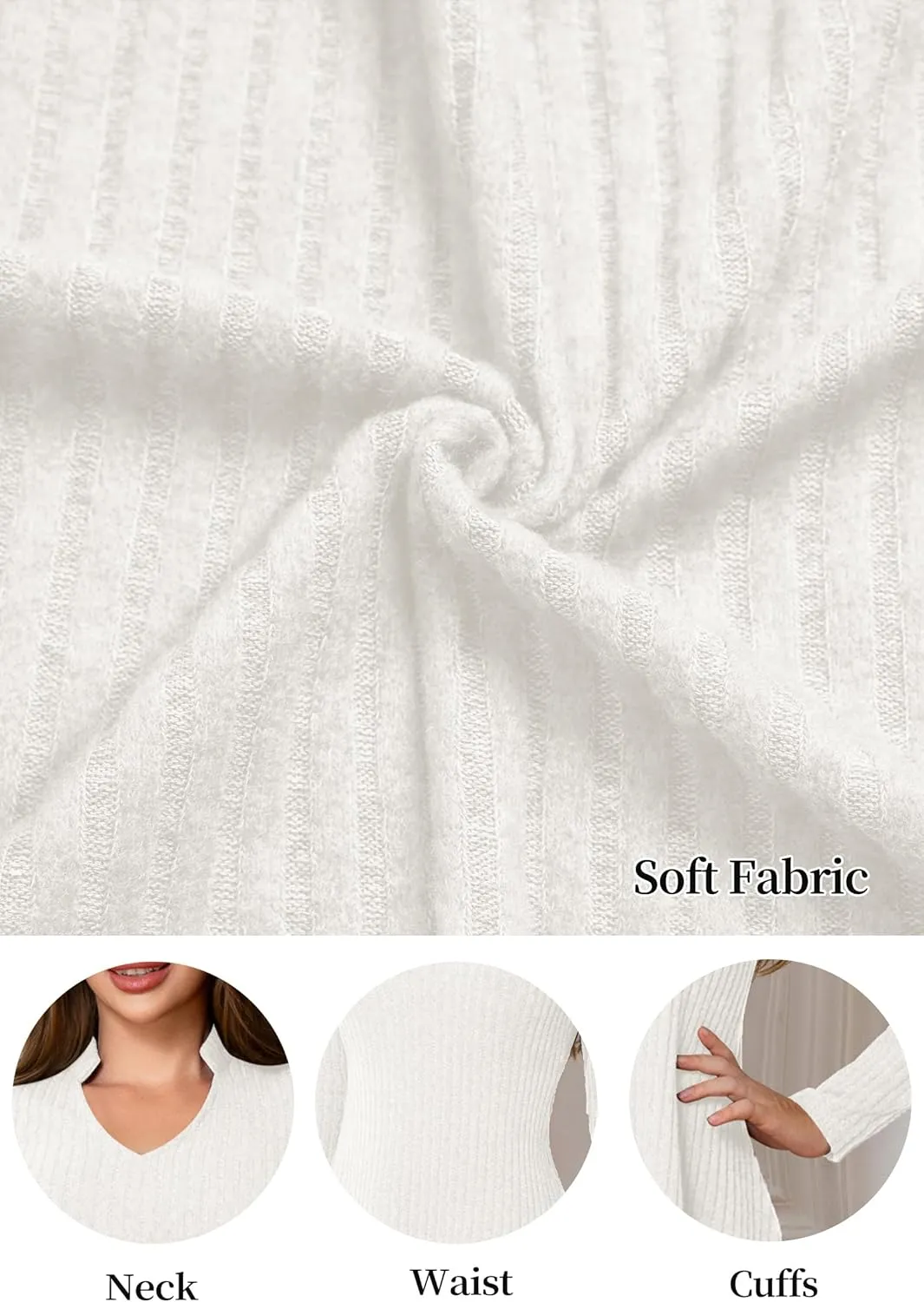 Fall Dresses for Women Long Sleeve V Neck Casual A Line Short Tunic Sweater Dress