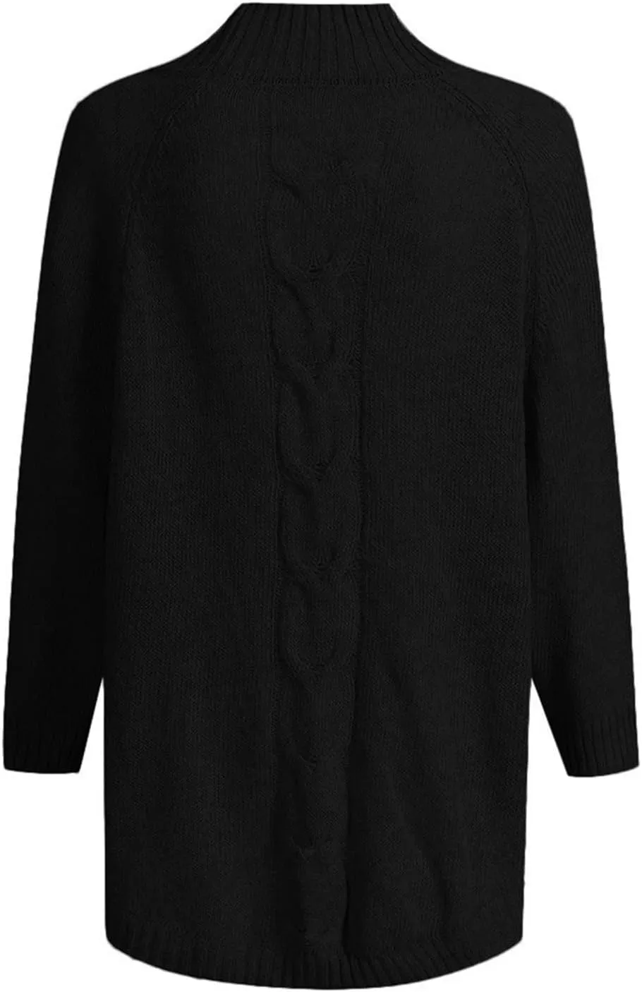 Fall Sweaters for Women 2023 Oversized Chunky Knitted Sweaters Batwing Sleeve Turtleneck Sweater Cozy Jumper Tops