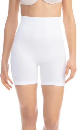 Farmacell Mid Thigh Shorts for Women Made in Italy - Seamless Tummy Control Shapewear Push-Up Anti-Cellulite - 302
