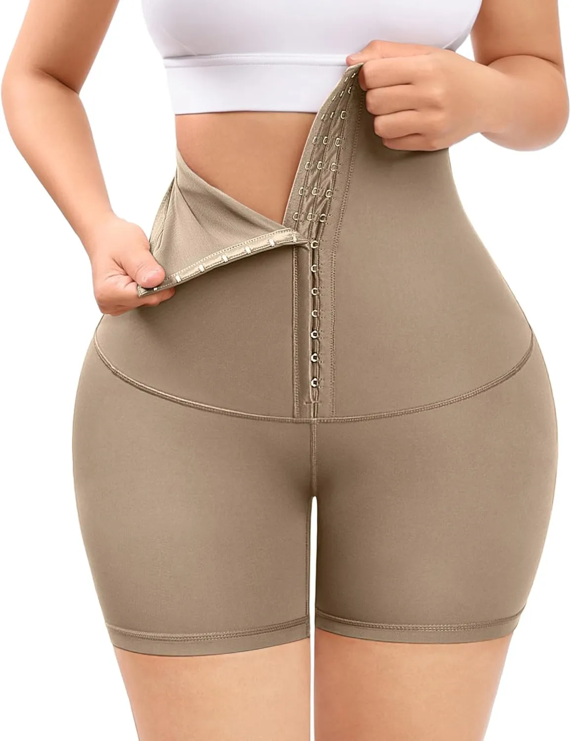 FeelinGirl Shapewear for Women Tummy Control High Waist Body Shaper Shorts Waist Trainer Girdle Thigh Slimming Panties