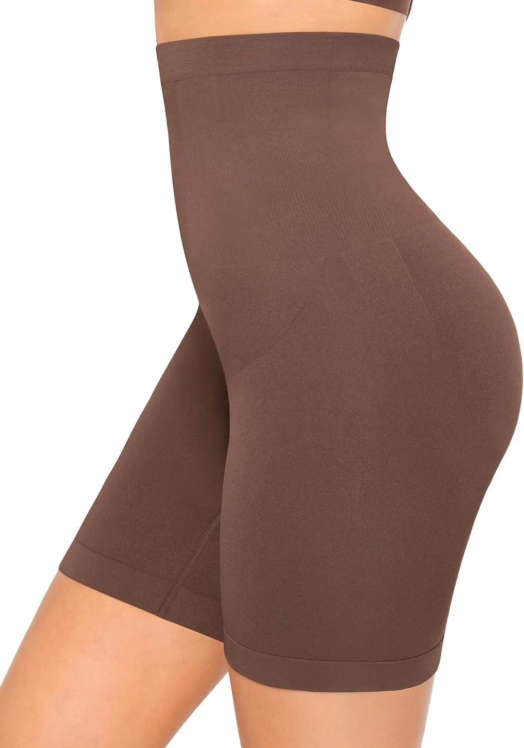 FeelinGirl Tummy Control Shapewear Shorts Body Shaper for Women High-Waisted Thigh Slimming