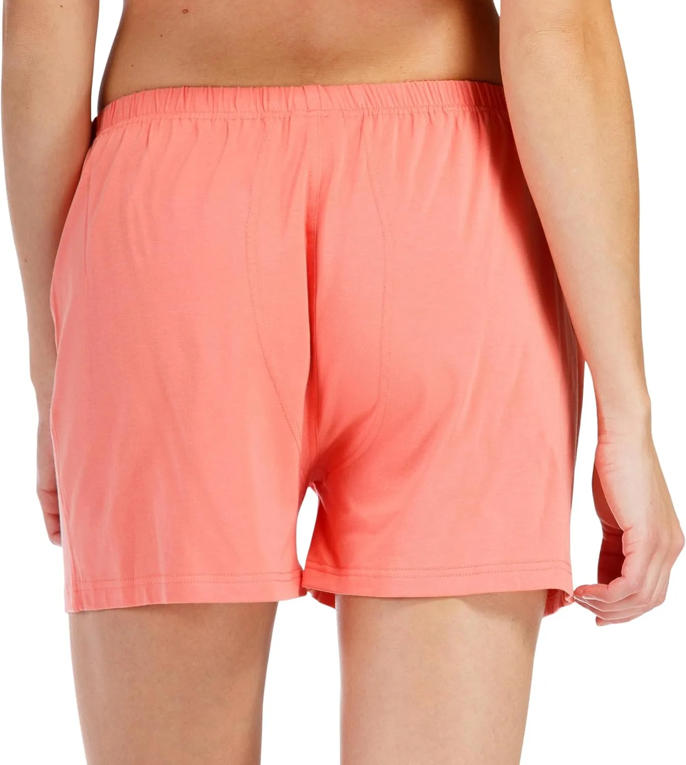 Fishers Finery Organic Cotton & Rayon Viscose Sleep Shorts for Women