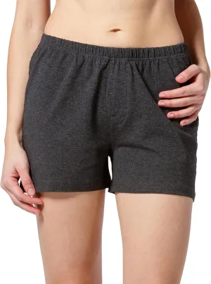 Fishers Finery Organic Cotton & Rayon Viscose Sleep Shorts for Women