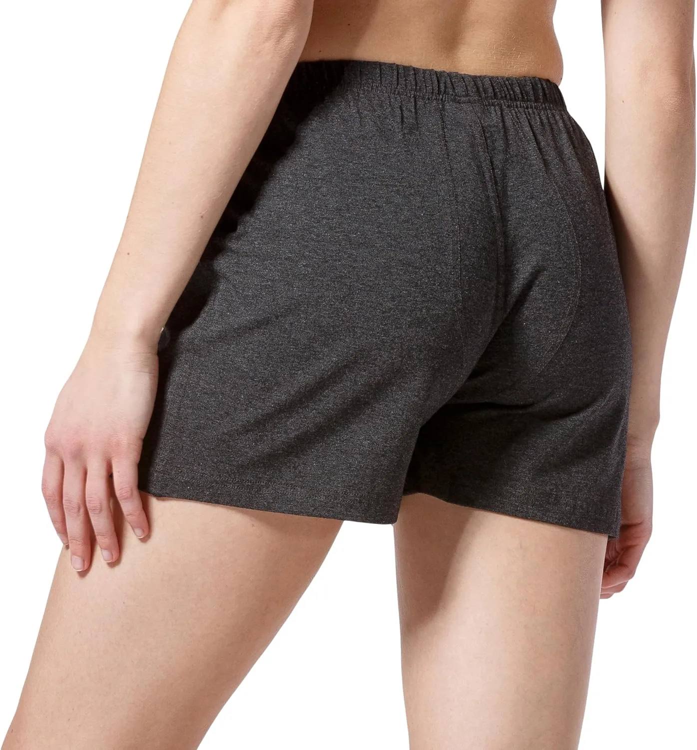 Fishers Finery Organic Cotton & Rayon Viscose Sleep Shorts for Women