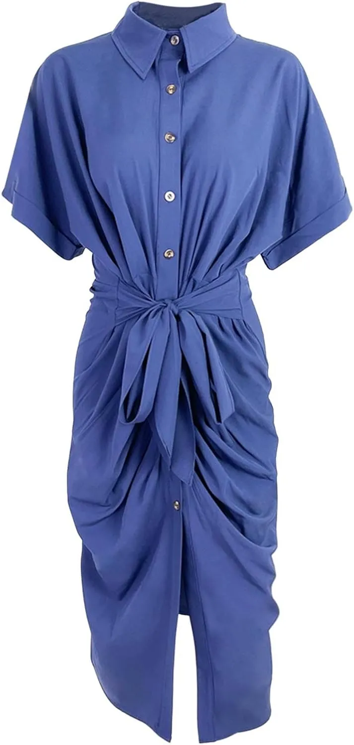 Formal Shirt Dresses for Women 2025 Vacation Fashion Spring Wedding Guest Dress Wedding Guest Summer Teacher Outfits