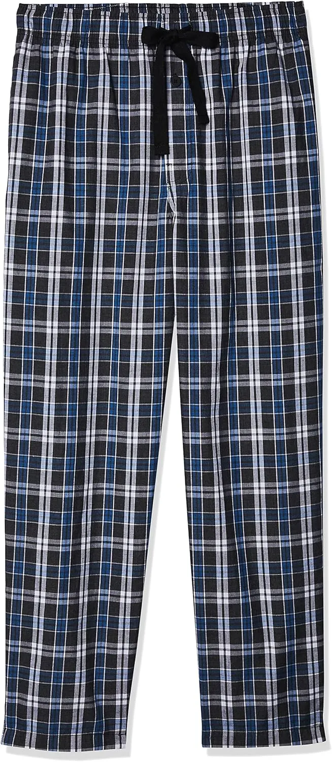 Fruit of the Loom Men's Broadcloth Woven Sleep Pajama Pant