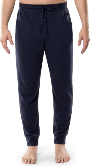 Fruit of the Loom Men's Jersey Knit Jogger Sleep Pant (1 and 2 Packs)