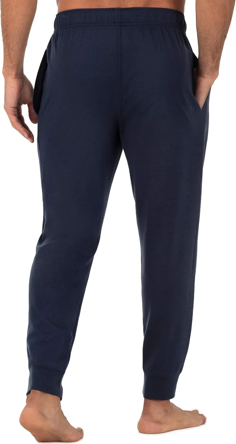 Fruit of the Loom Men's Jersey Knit Jogger Sleep Pant (1 and 2 Packs)