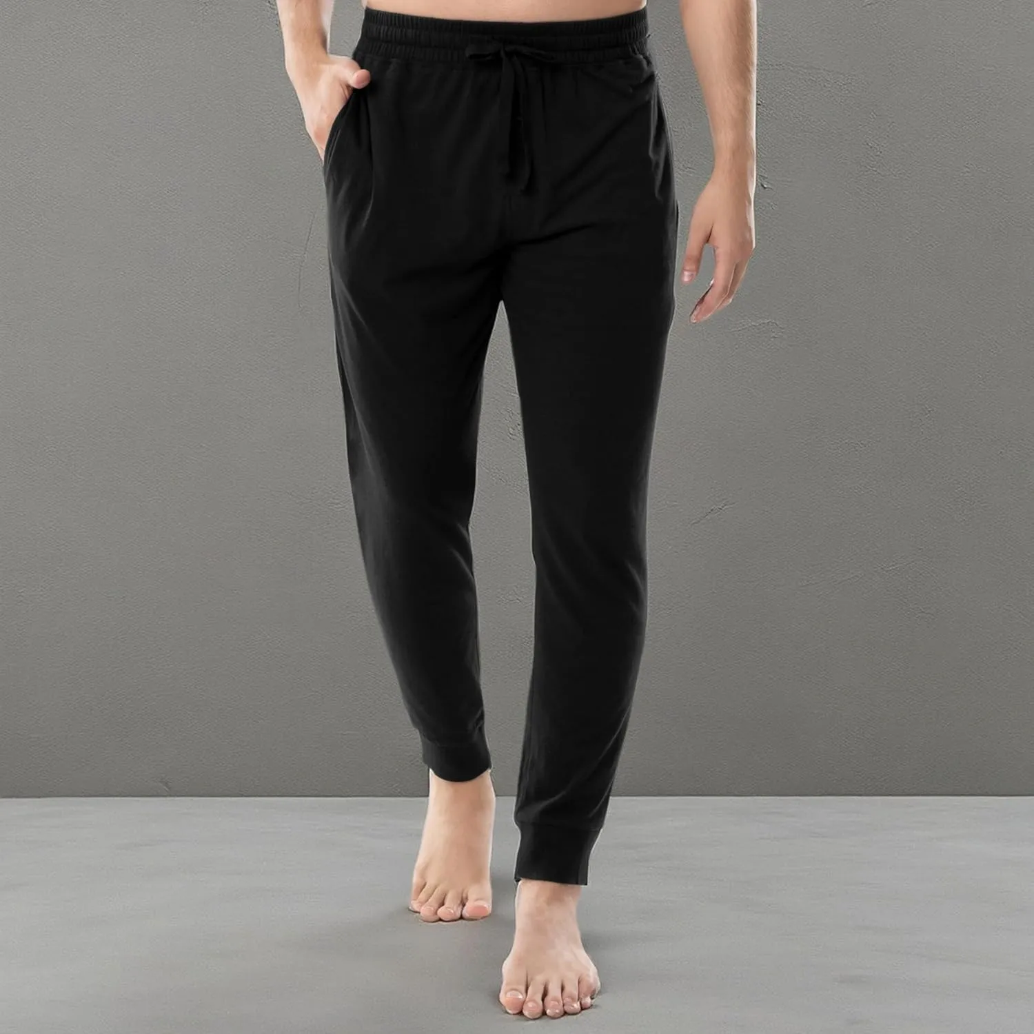Fruit of the Loom Men's Jersey Knit Jogger Sleep Pant (1 and 2 Packs)