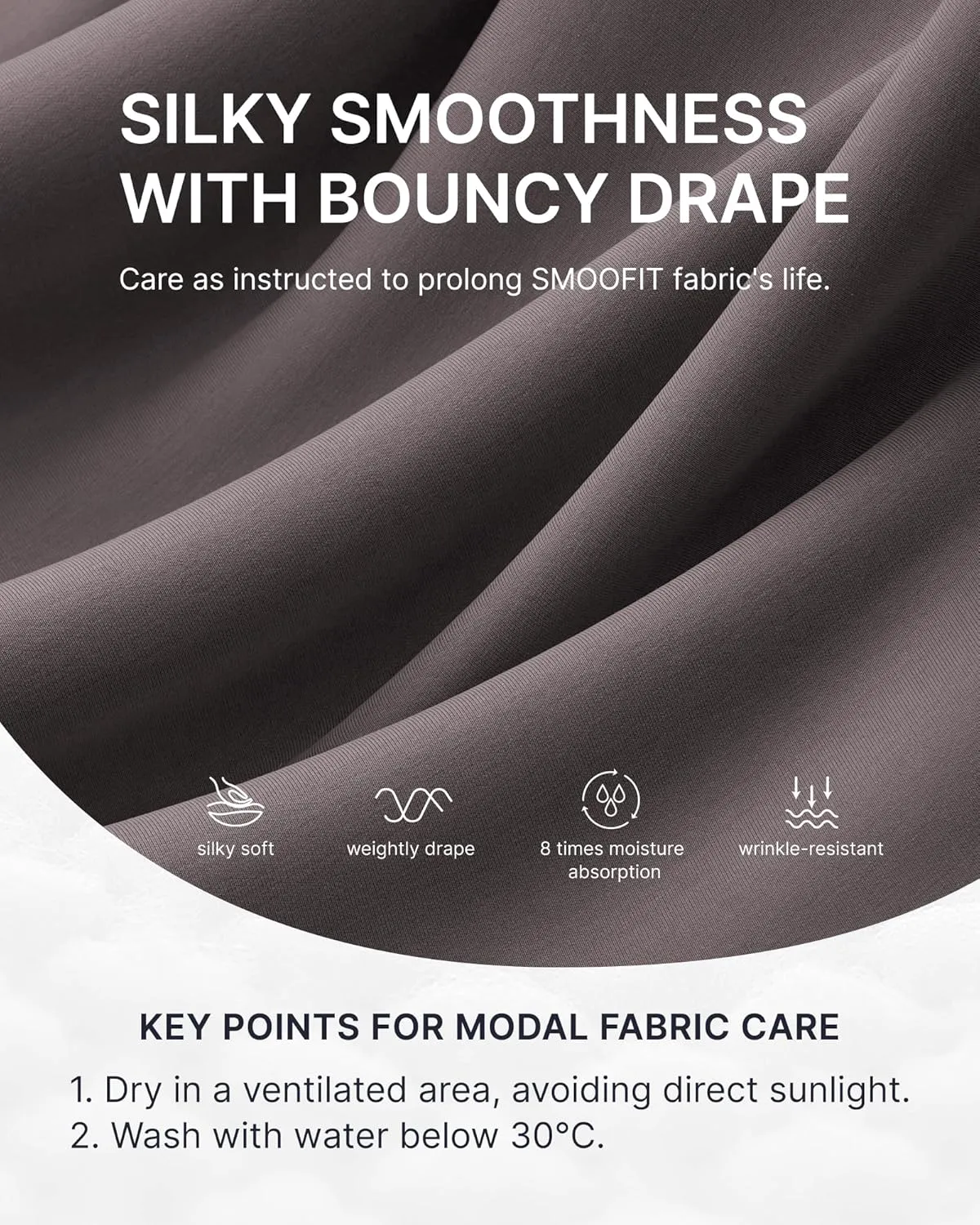 G4Free Smoofit Modal Soft Women Wide Leg Sweatpants with Pockets Yoga Pants Casual Lounge Trousers Petite/Regular/Tall