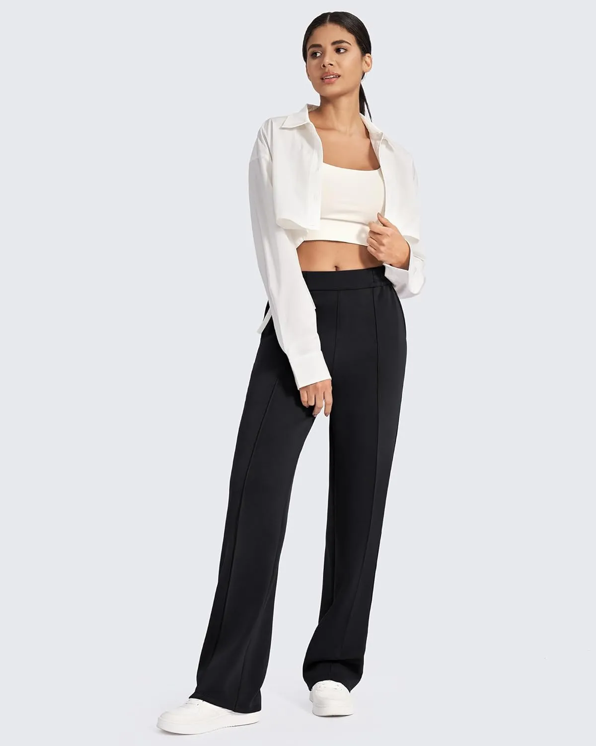 G4Free Smoofit Modal Soft Women Wide Leg Sweatpants with Pockets Yoga Pants Casual Lounge Trousers Petite/Regular/Tall
