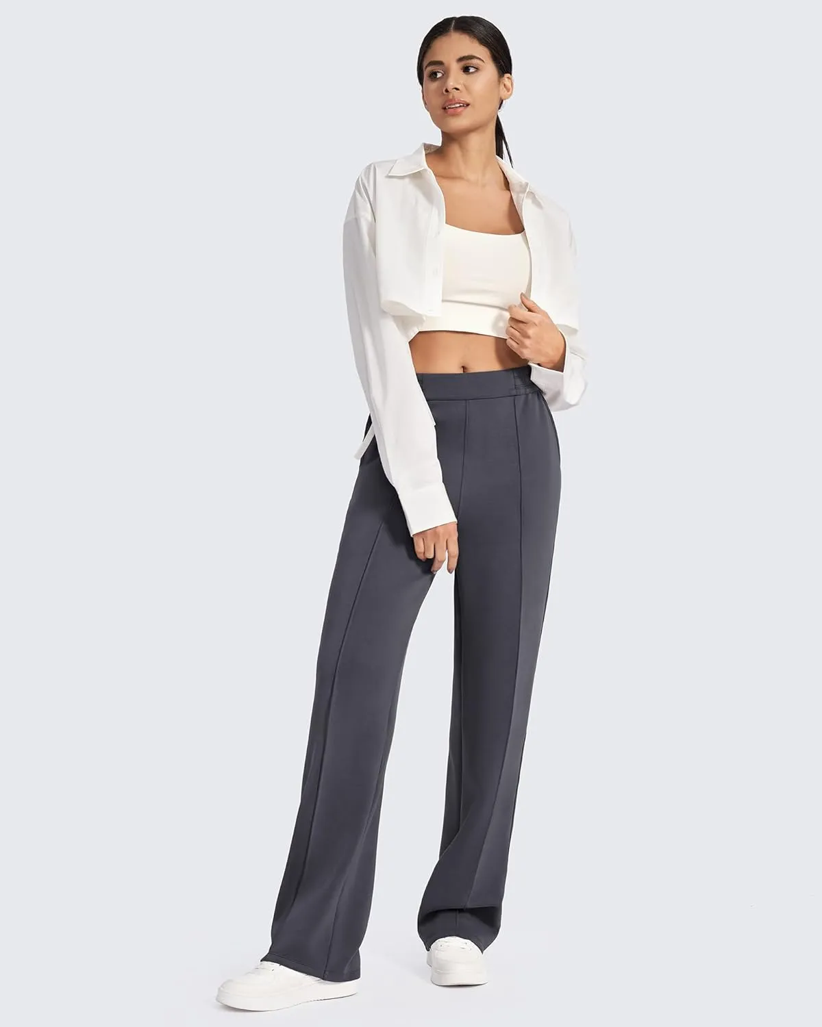 G4Free Smoofit Modal Soft Women Wide Leg Sweatpants with Pockets Yoga Pants Casual Lounge Trousers Petite/Regular/Tall