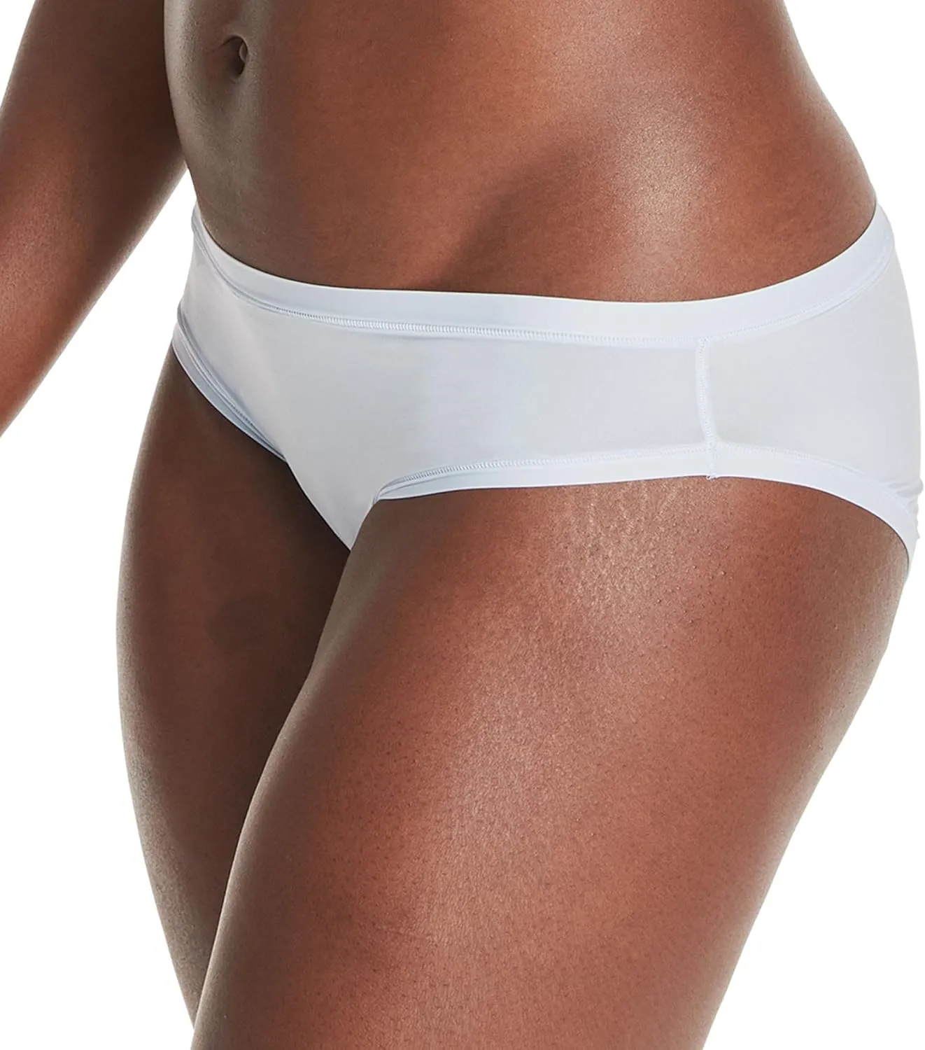 Hanes Women's Microfiber Stretch Underwear Pack, Comfort Flex Fit Brief Bikini or Thong Panties, 6-Pack