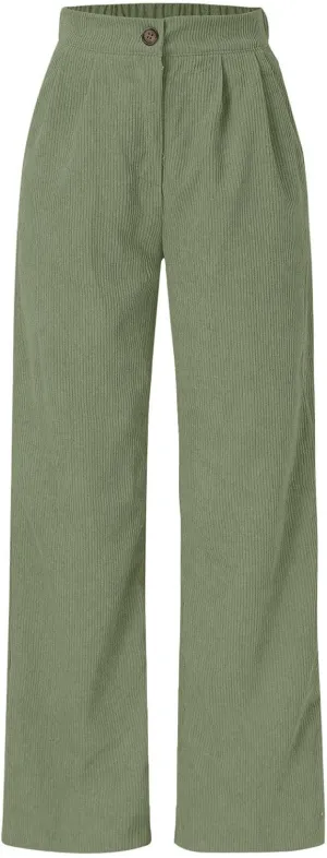 High Waist Cord Wide Leg Pants Straight Trousers Women Big Size Corduroy Pants Casual for Women