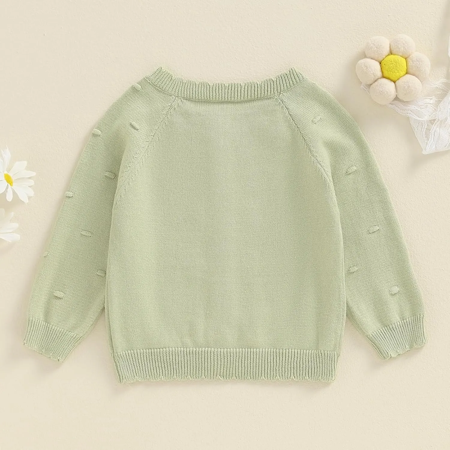 Infant Baby Girl Cardigan Sweater Long Sleeve Button Up Knit Sweatshirt Jacket Toddler Baby Girl Fall Outfits