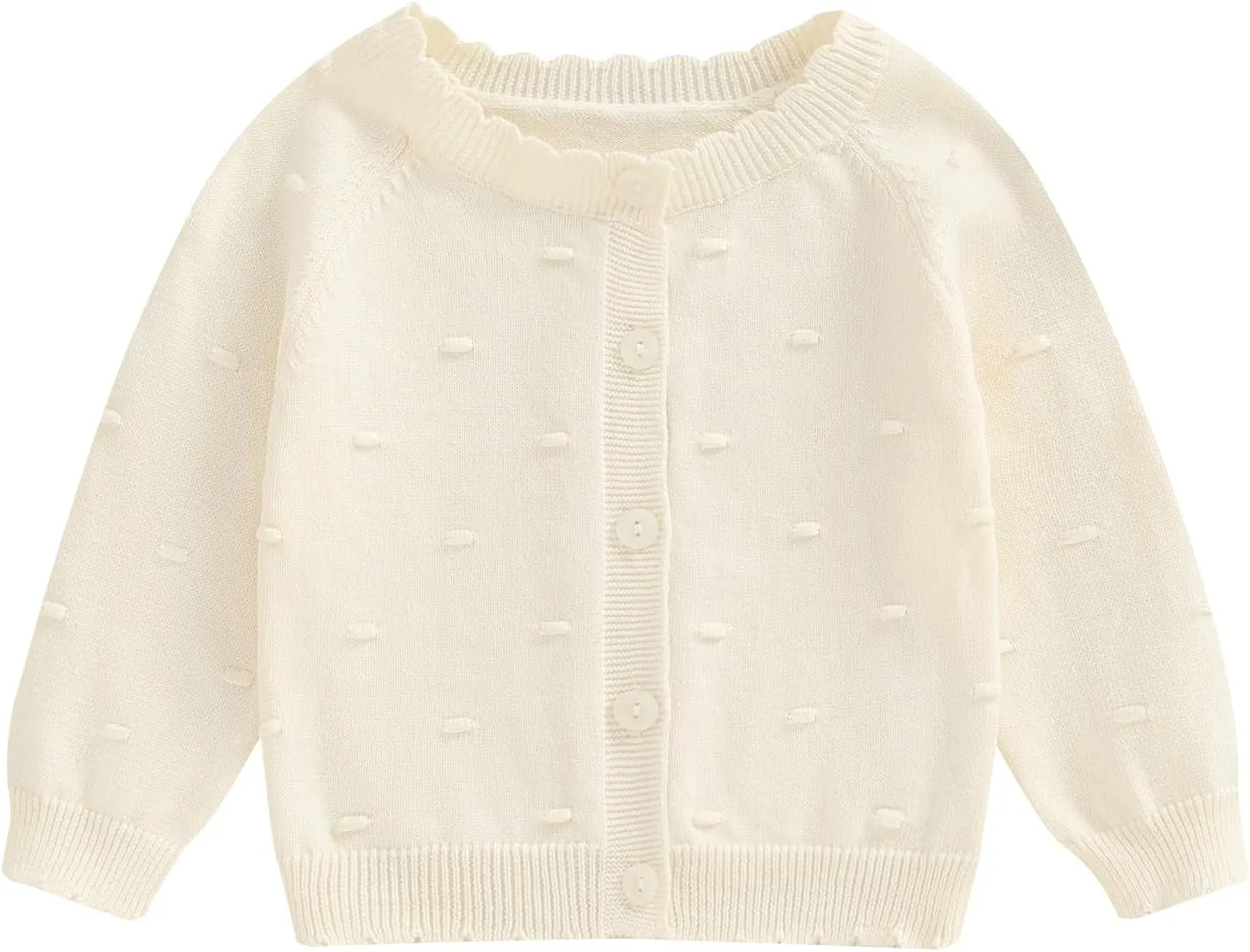 Infant Baby Girl Cardigan Sweater Long Sleeve Button Up Knit Sweatshirt Jacket Toddler Baby Girl Fall Outfits