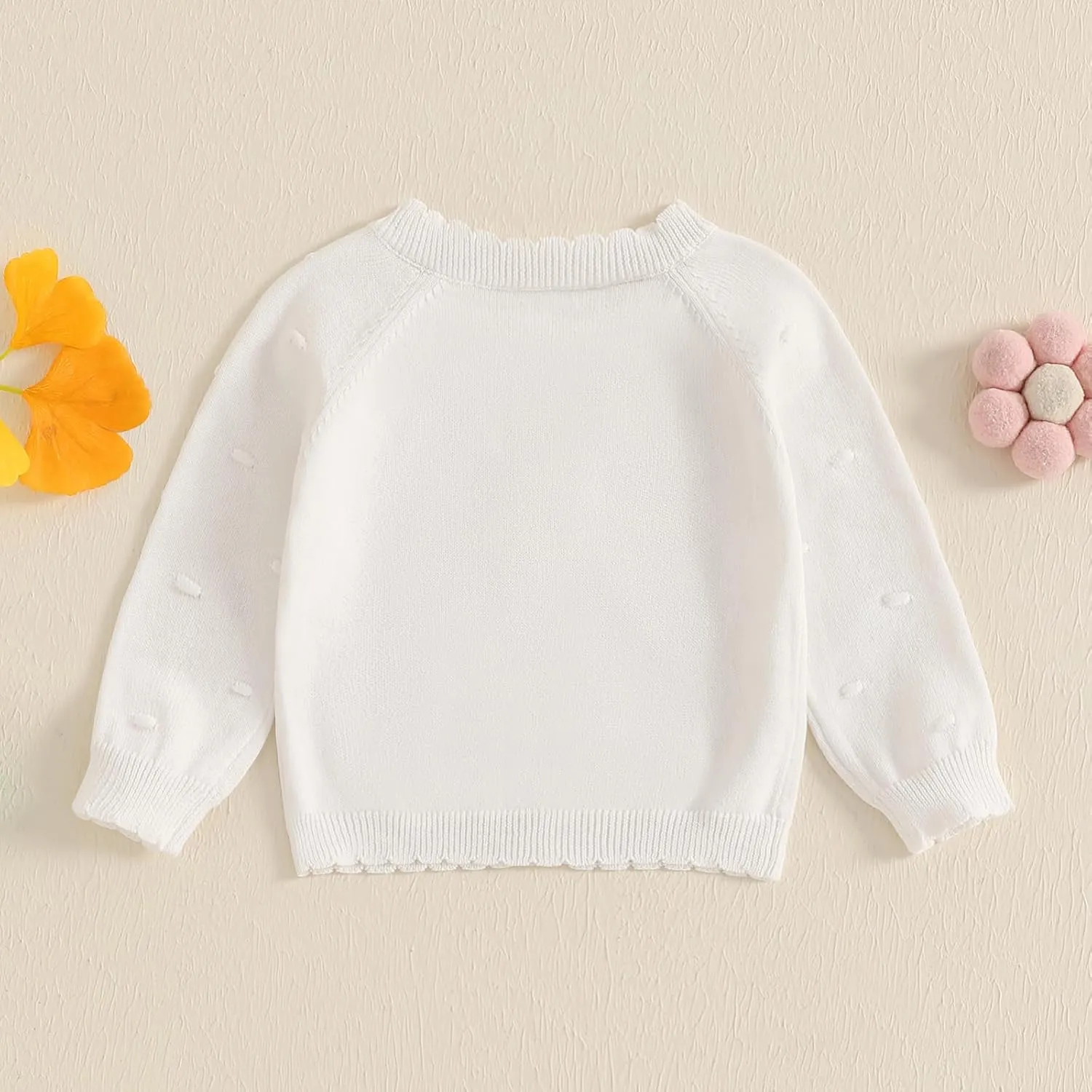 Infant Baby Girl Cardigan Sweater Long Sleeve Button Up Knit Sweatshirt Jacket Toddler Baby Girl Fall Outfits
