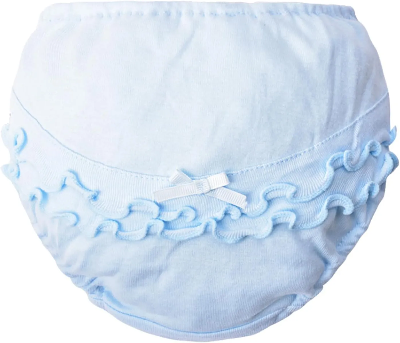 Infant Bloomers Underwear Ruffle Diaper Cover for Baby Girls Toddler Kids Cotton Shorts Panties 4-Pack