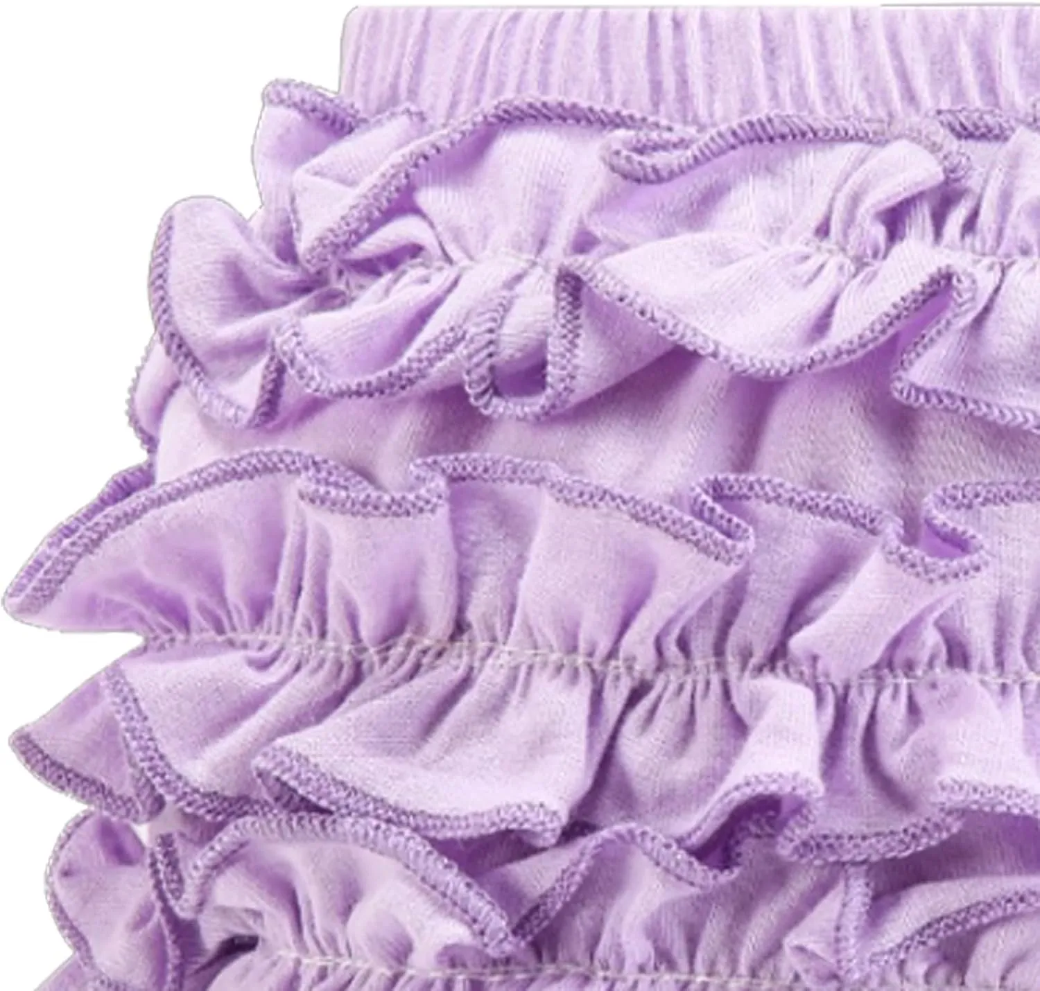 Infant Bloomers Underwear Ruffle Diaper Cover for Baby Girls Toddler Kids Cotton Shorts Panties 4-Pack