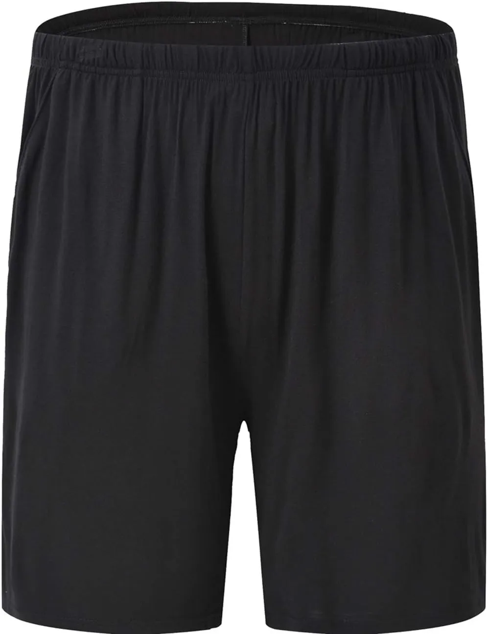 JINSHI Men’s Pajama Shorts Soft Comfortable Lightweight Elastic Drawstring Men Lounge Sleep Shorts with Pockets