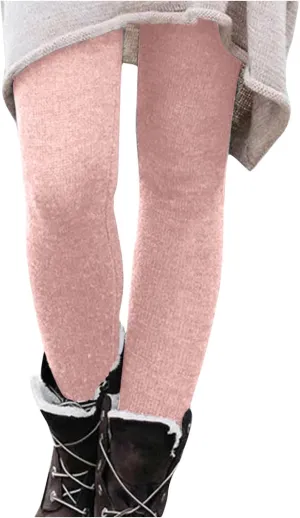 Leggings Plus Size Stretchy Workout Leggings for Women Tummy Control Tights Solid Color Ladies Pajamas Bottoms