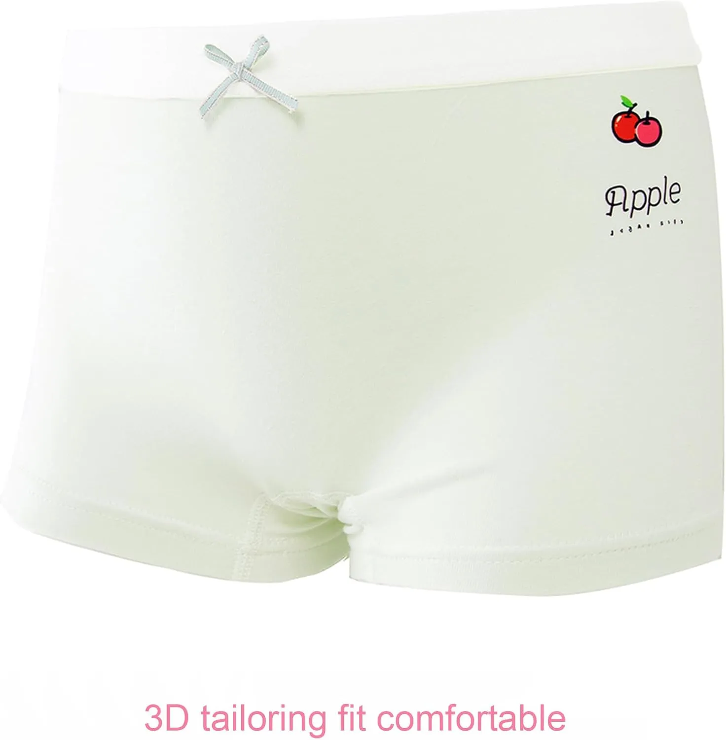 Little Girls Cotton Boy Shorts Toddler Panties Baby Princess Underwear (Pack of 4)